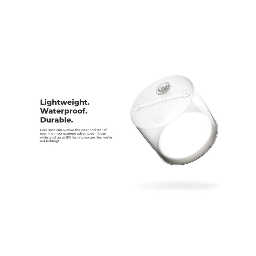 MPOWERD Luci Base: All-in-One Solar Inflatable Light + Phone Charger - Picture 16 of 17